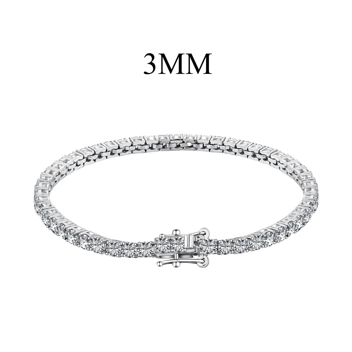 [ECHO ]Radiant Colorful Round Cut Party Bracelet