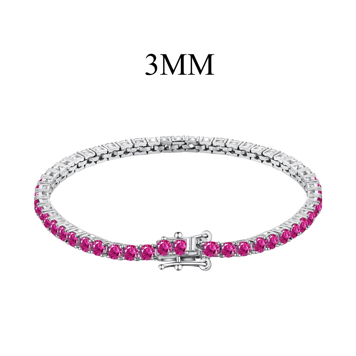[ECHO ]Radiant Colorful Round Cut Party Bracelet