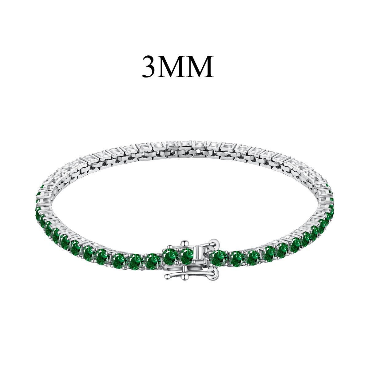 [ECHO ]Radiant Colorful Round Cut Party Bracelet