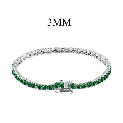 [ECHO ]Radiant Colorful Round Cut Party Bracelet