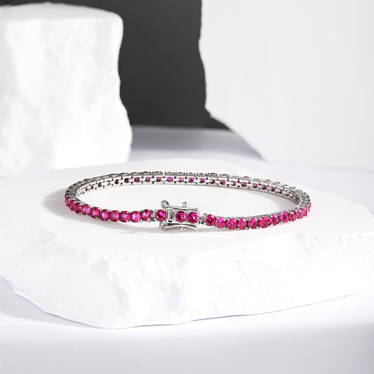 [ECHO ]Radiant Colorful Round Cut Party Bracelet