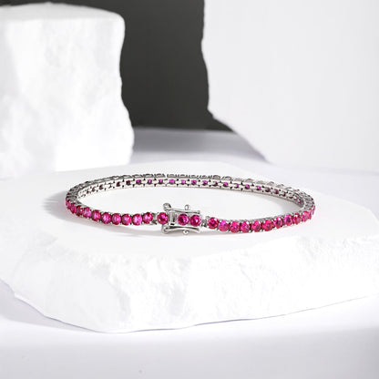 [ECHO ]Radiant Colorful Round Cut Party Bracelet