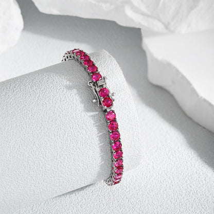 [ECHO ]Radiant Colorful Round Cut Party Bracelet