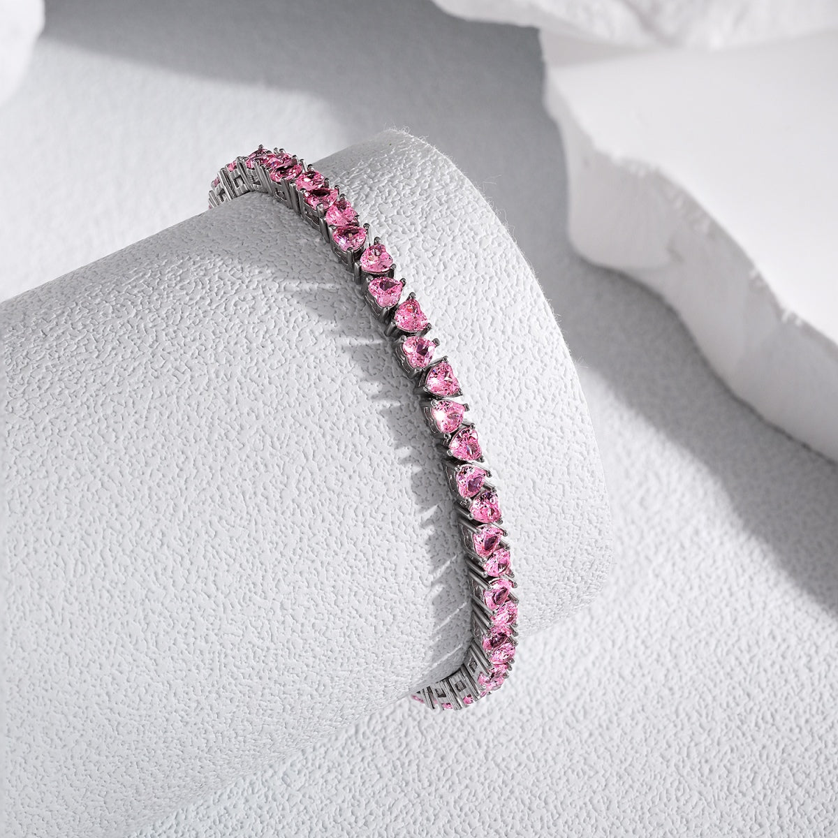 [ECHO ]Dazzling Romantic Heart Shape Lover Bracelet
