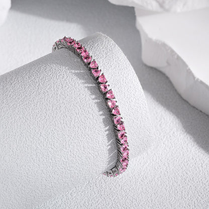 [ECHO ]Dazzling Romantic Heart Shape Lover Bracelet