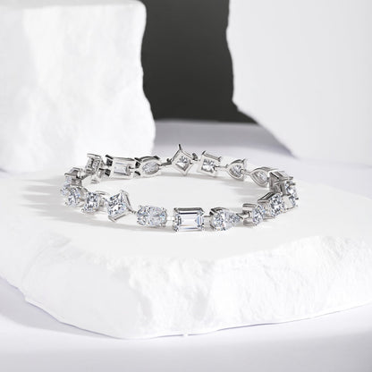 [ECHO ]Unique Exquisite Multi Cut Daily Bracelet