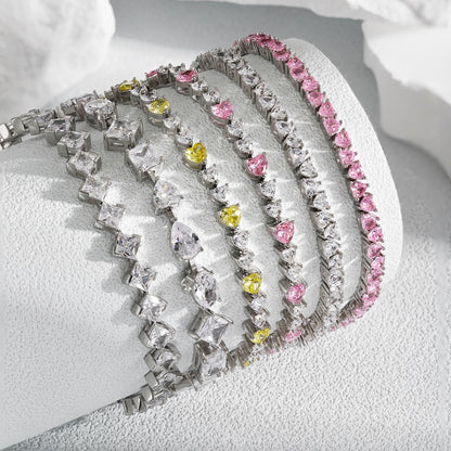 [ECHO ]Unique Exquisite Multi Cut Daily Bracelet