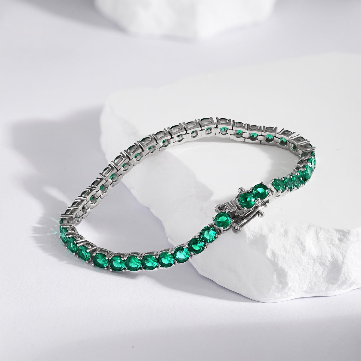 [ECHO ]Radiant Colorful Round Cut Party Bracelet