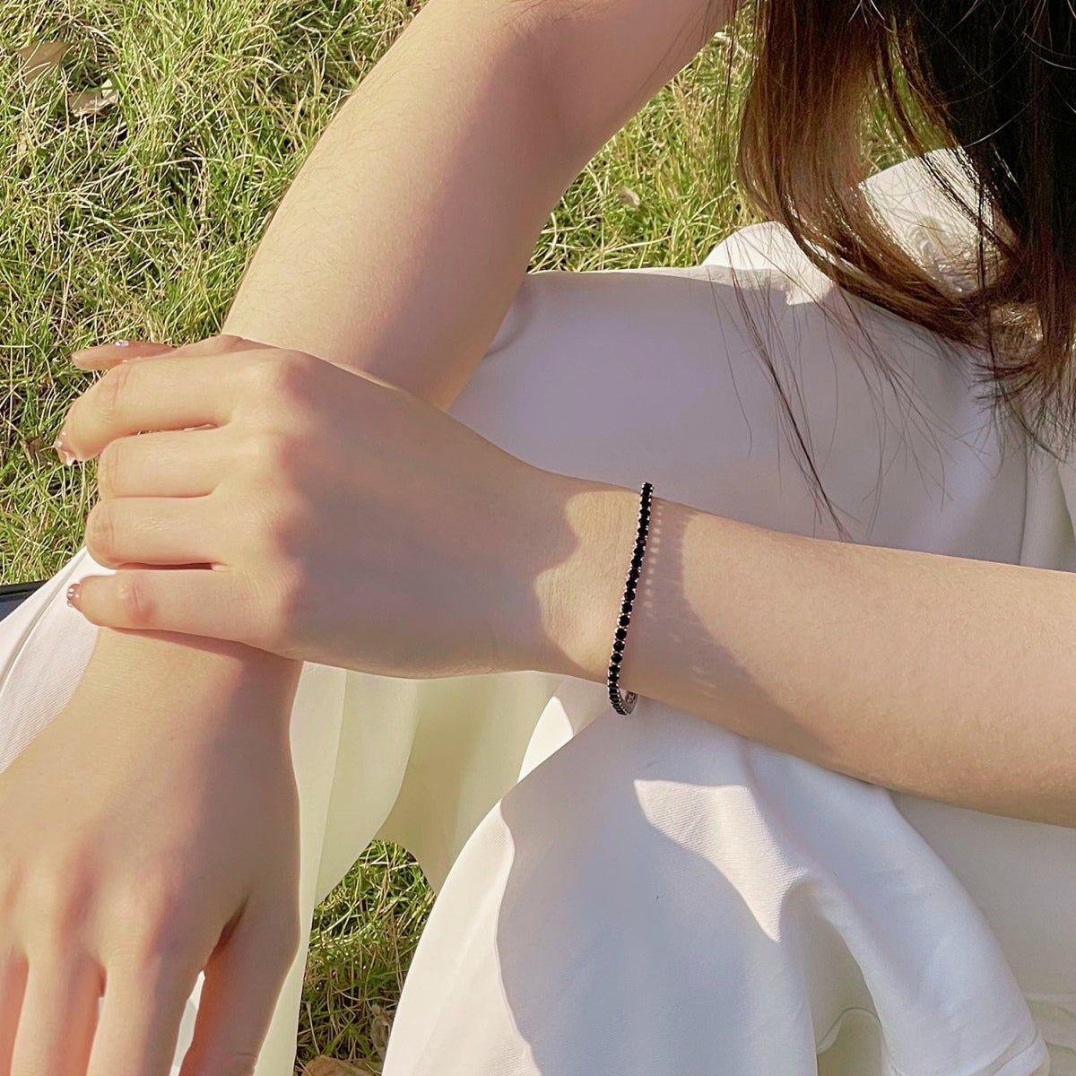 [ECHO ]Radiant Colorful Round Cut Party Bracelet