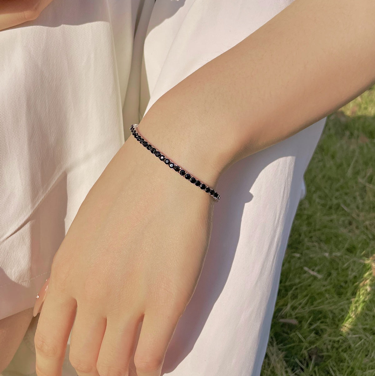 [ECHO ]Radiant Colorful Round Cut Party Bracelet
