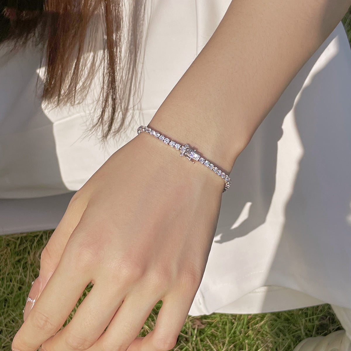 [ECHO ]Radiant Colorful Round Cut Party Bracelet