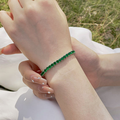 [ECHO ]Radiant Colorful Round Cut Party Bracelet