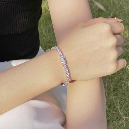 [ECHO ]Radiant Colorful Round Cut Party Bracelet