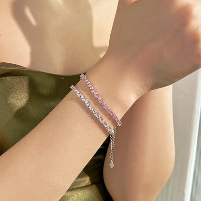 [ECHO ]Dazzling Romantic Heart Shape Lover Bracelet