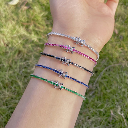 [ECHO ]Radiant Colorful Round Cut Party Bracelet