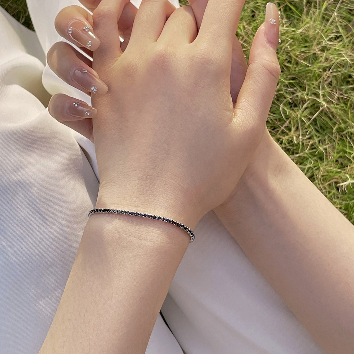 [ECHO ]Radiant Colorful Round Cut Party Bracelet