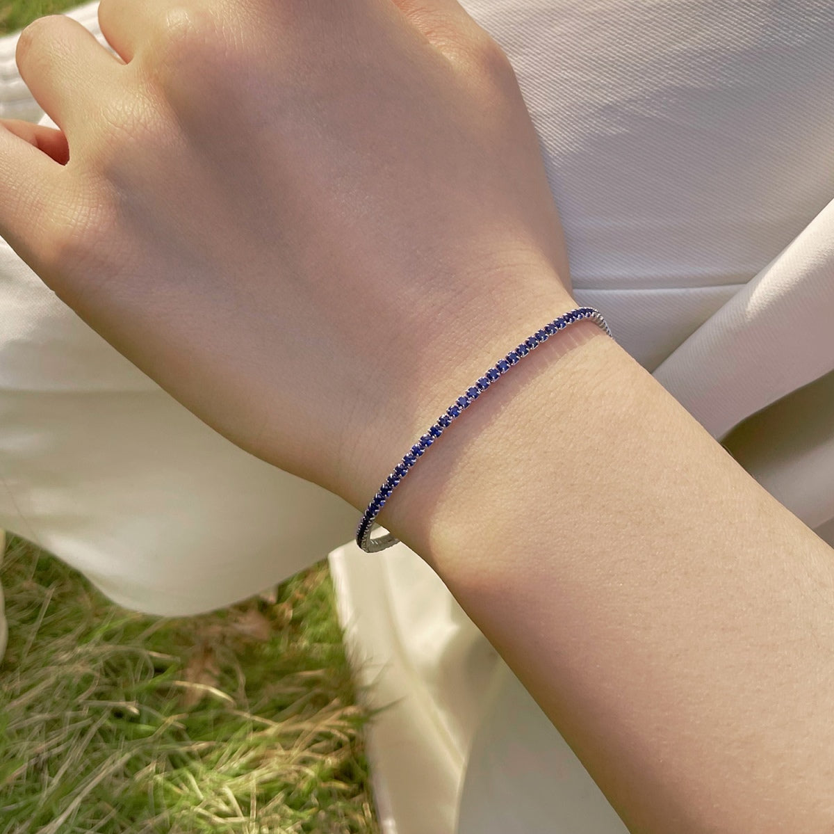 [ECHO ]Radiant Colorful Round Cut Party Bracelet