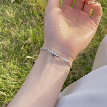 [ECHO ]Radiant Colorful Round Cut Party Bracelet