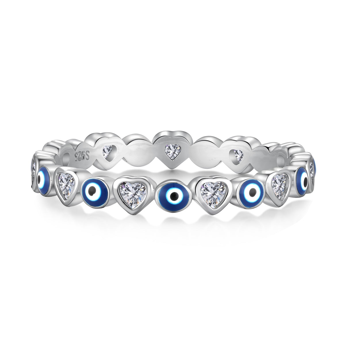 [ECHO ]Radiant Colorful Round Shape Daily Ring