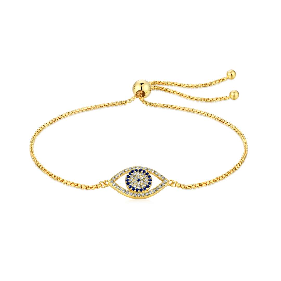 [ECHO ]Dazzling Eye Shape Necklace