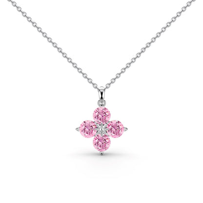 [ECHO ]Four-Leaf Clover And Eight-Pointed Star Necklace