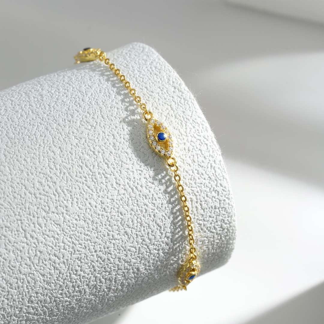 [ECHO ]Evil Eye Shape Pendent Necklace