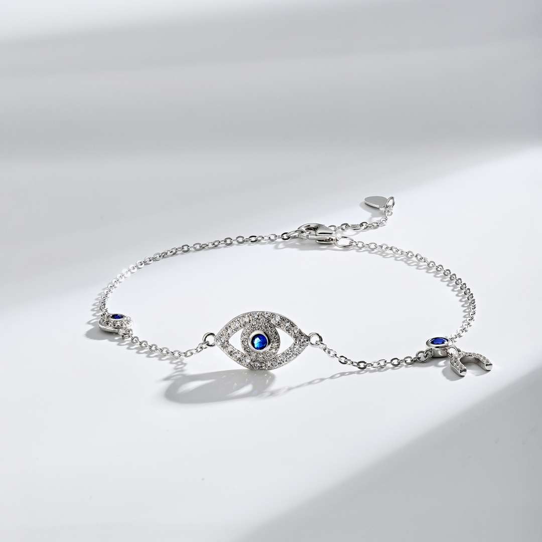 [ECHO ]Dainty Eye Shape Necklace