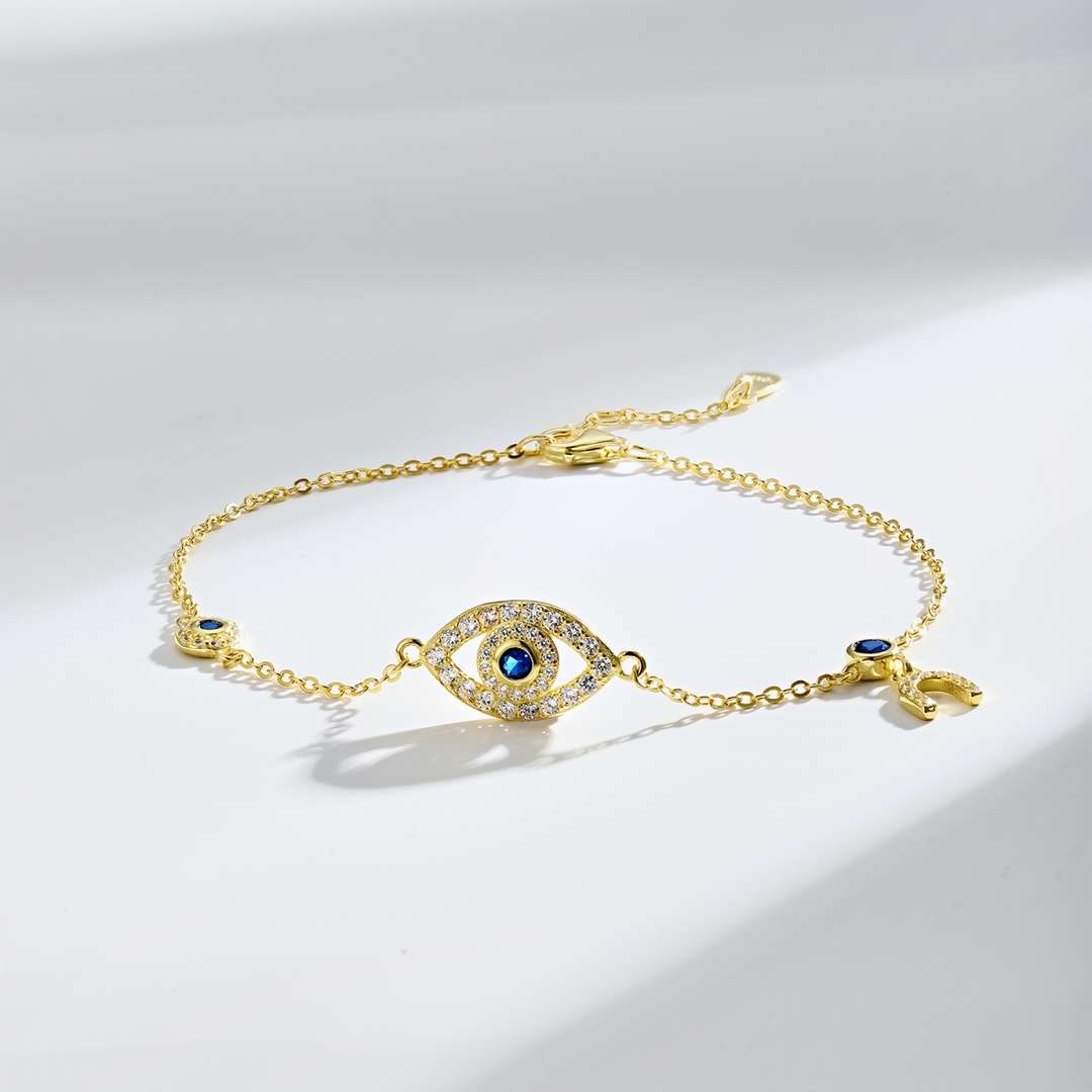 [ECHO ]Dainty Eye Shape Necklace