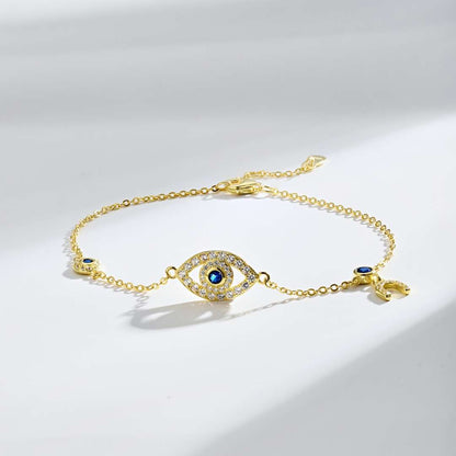 [ECHO ]Dainty Eye Shape Necklace