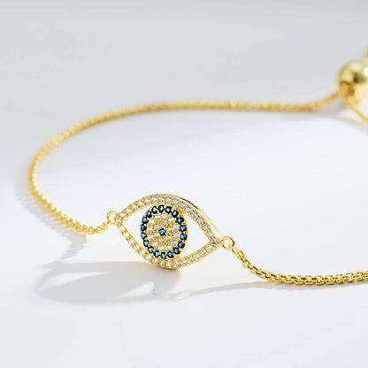 [ECHO ]Dazzling Eye Shape Necklace