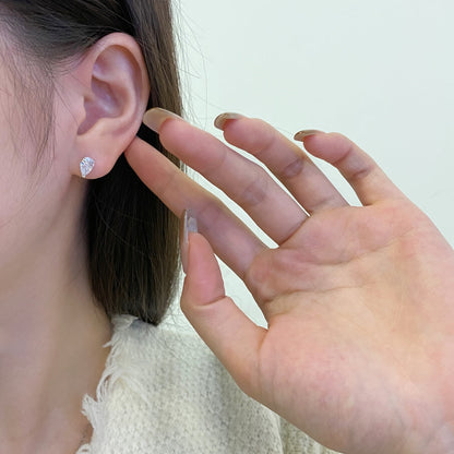 [ECHO ]Ornate Water Drop Shape Earrings