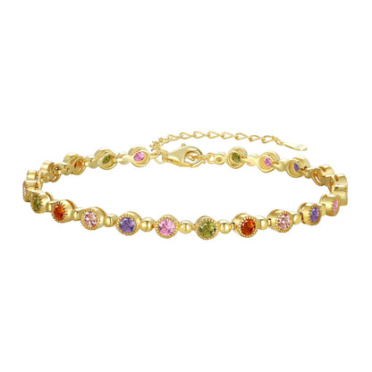 [ECHO ]Sparkling Exquisite Round Cut Party Bracelet