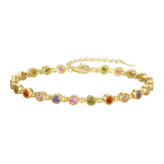 [ECHO ]Sparkling Exquisite Round Cut Party Bracelet