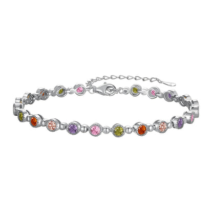 [ECHO ]Sparkling Exquisite Round Cut Party Bracelet