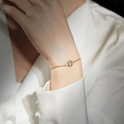 [ECHO ]Dazzling Eye Shape Necklace