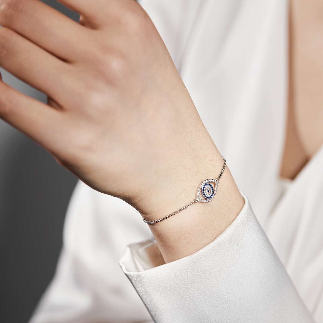 [ECHO ]Dazzling Eye Shape Necklace
