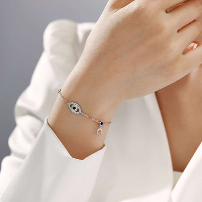 [ECHO ]Dainty Eye Shape Necklace