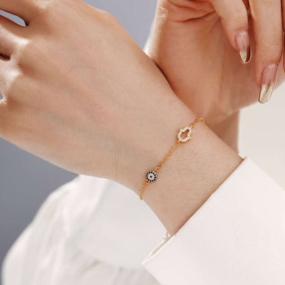 [ECHO ]Gost Shape & Round Shape Necklace