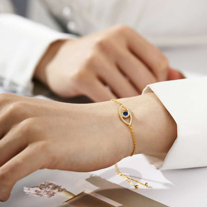 [ECHO ]Devil's Eye Hollow Design Bracelet