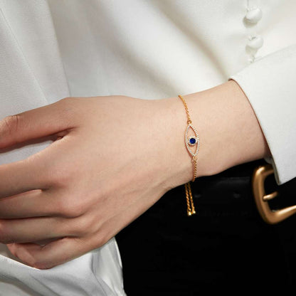 [ECHO ]Devil's Eye Hollow Design Bracelet