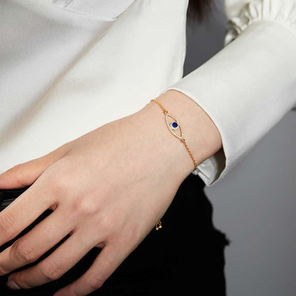 [ECHO ]Devil's Eye Hollow Design Bracelet