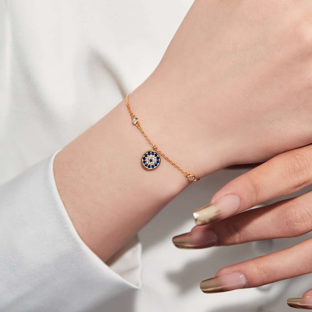[ECHO ]Devil's Eye Round Shape Bracelet