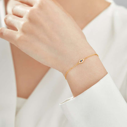 [ECHO ]Evil Eye Shape Necklace