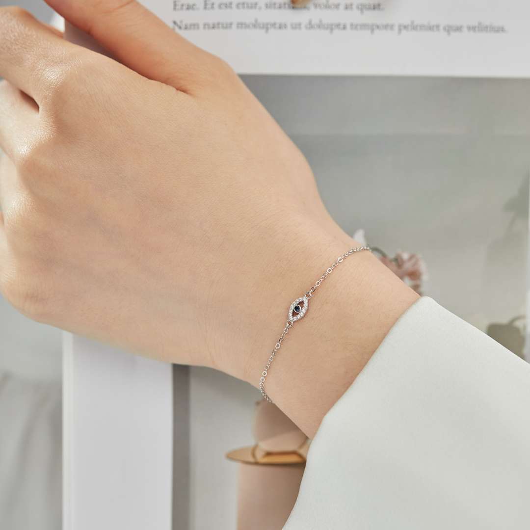 [ECHO ]Evil Eye Shape Necklace