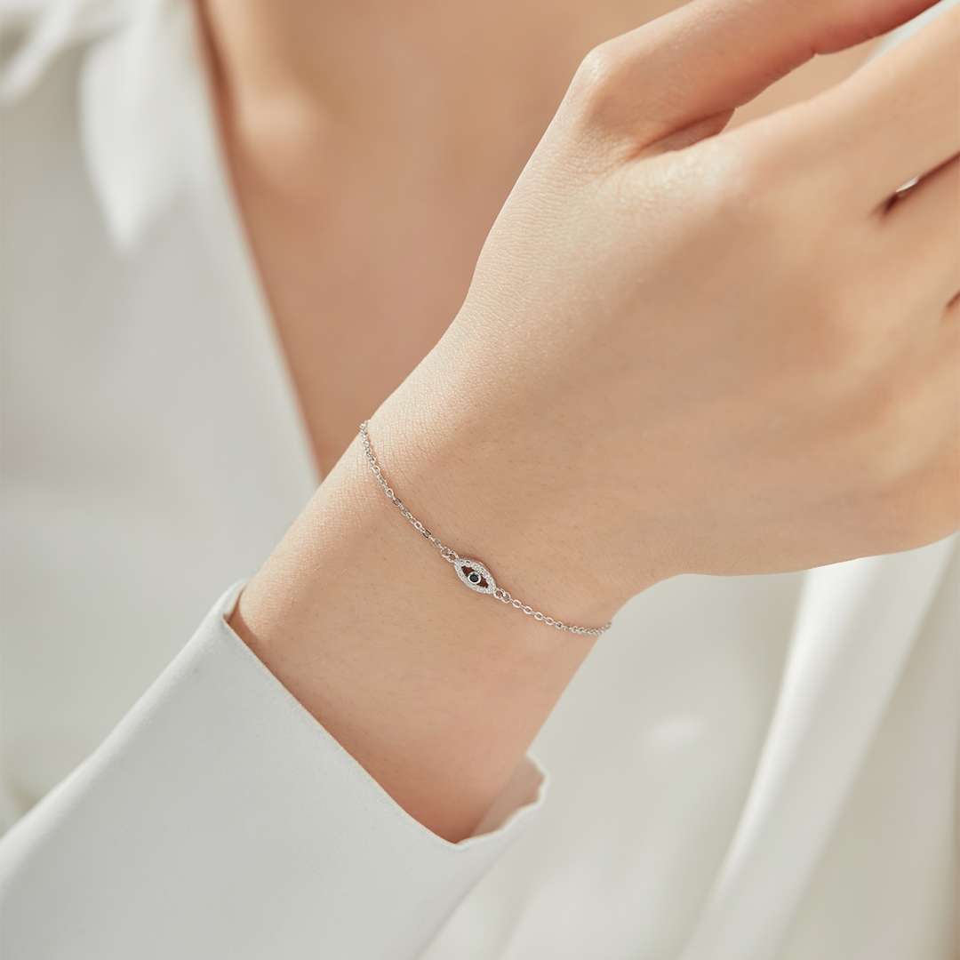 [ECHO ]Evil Eye Shape Necklace