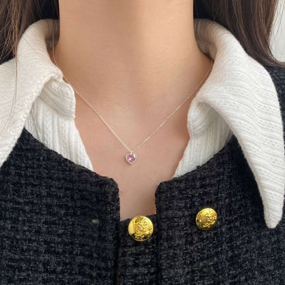 [ECHO ]Ornate Heart Shape Necklace