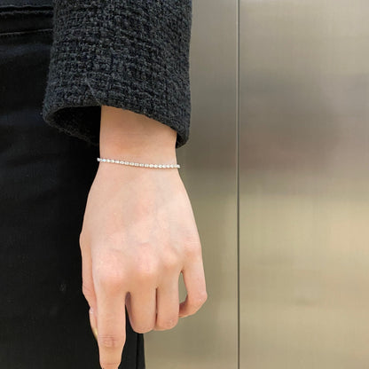 [ECHO ]Elegant Emerald Cut Daily Bracelet