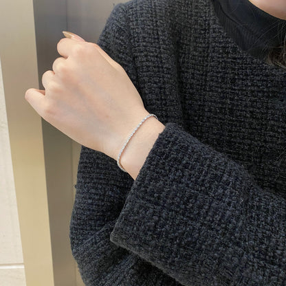 [ECHO ]Elegant Emerald Cut Daily Bracelet