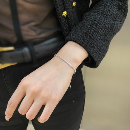 [ECHO ]Elegant Emerald Cut Daily Bracelet