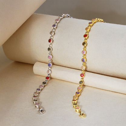 [ECHO ]Sparkling Exquisite Round Cut Party Bracelet